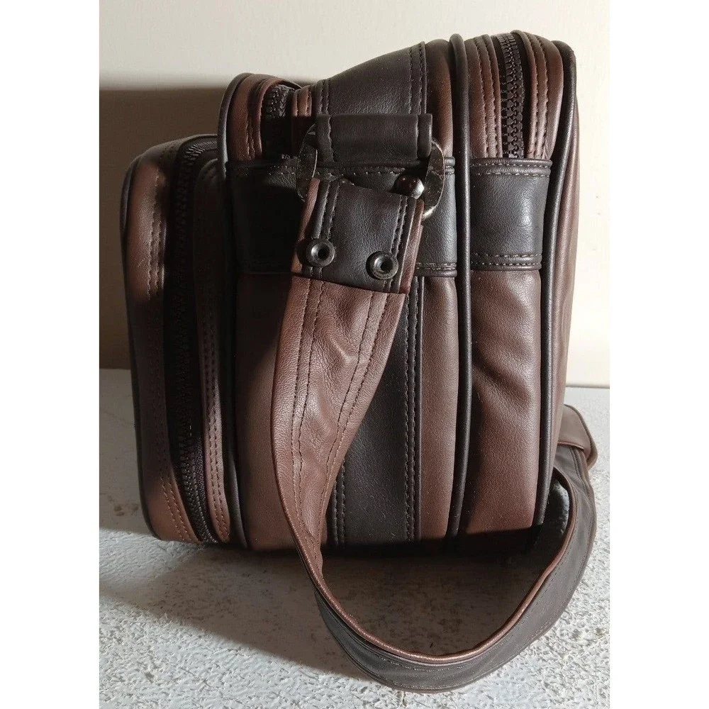 Vintage Diamond 100 Leather Camera Bag